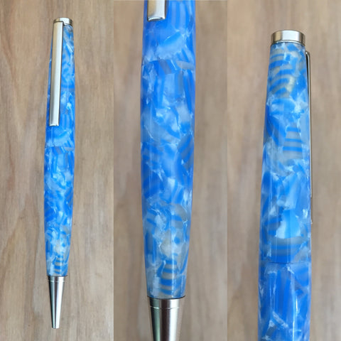 Blue Acrylic Pen